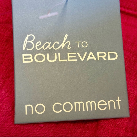 No Comment Sz L Women's Pink Button-Up Top NWT - Picture 6 of 6